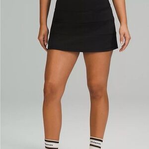 lululemon athletica Black Athletic Skort